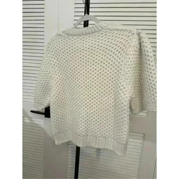 New NWT Anine Bing Puff-Sleeve Brittany Sweater Sz L Retails $440 - Picture 10 of 11